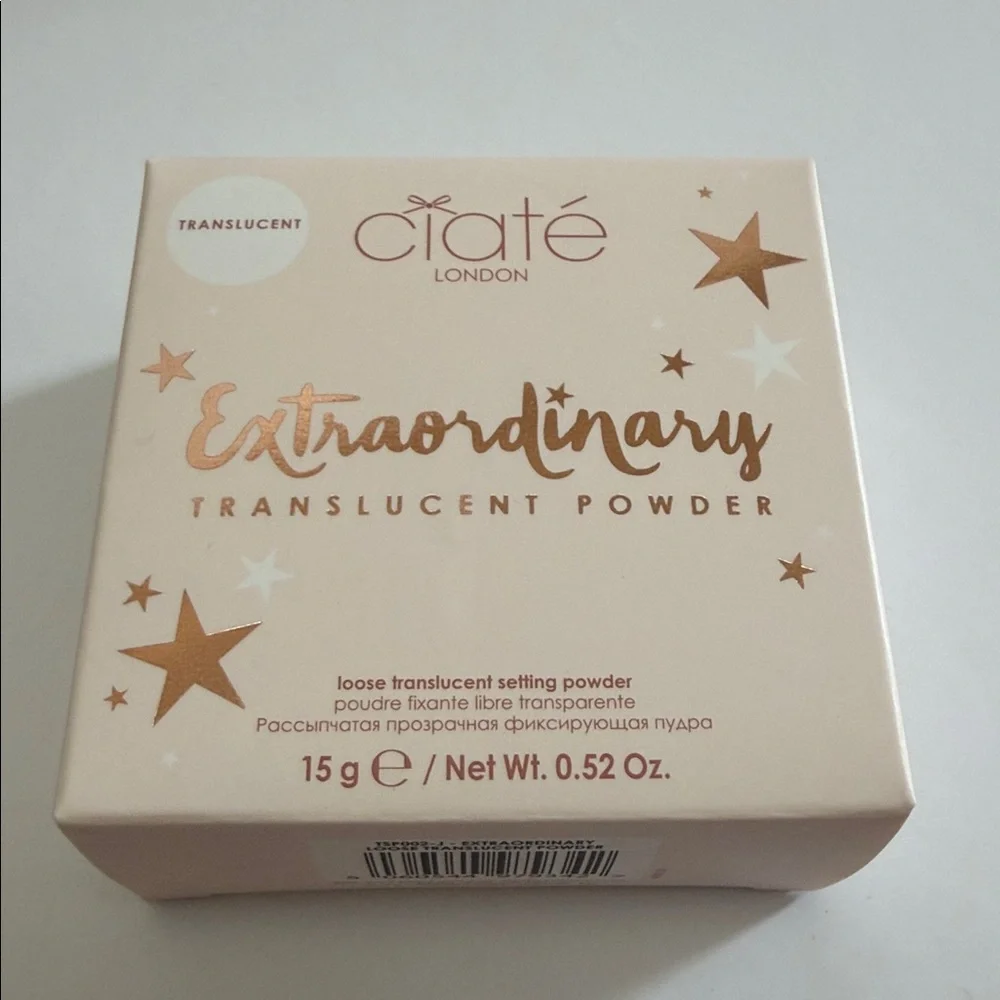 NWT Ciaté London Extraordinary Setting Powder in Translucent (full-size)
